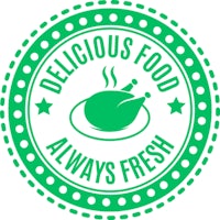 delicious food always fresh vector | price 1 credit usd $1